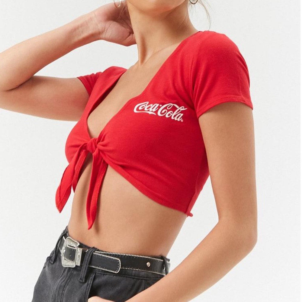 Coca Cola Crop Top